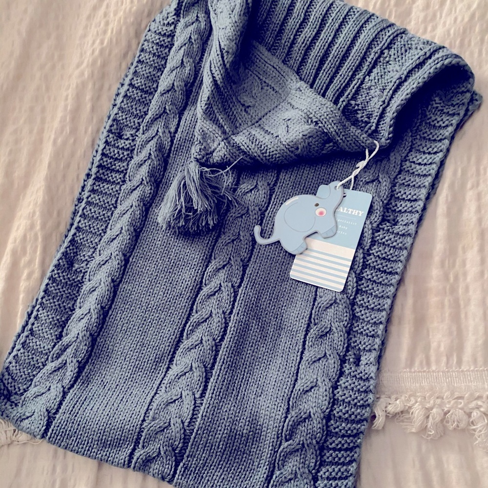 NWT XMWEALTHY Knit Newborn Swaddle Sleeping Bag